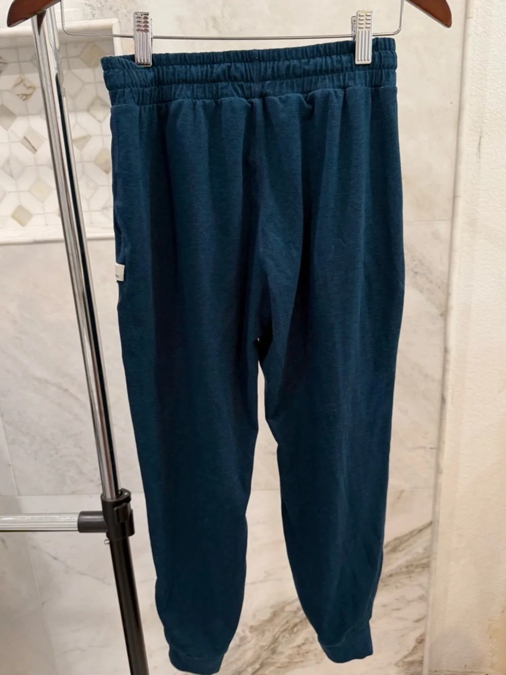 Vuori Joggers XS in Blue Coast Heather - Picture 1 of 2